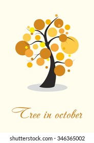Tree in october