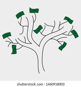 Tree on which grow dollars
