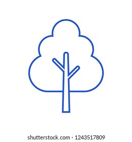 Tree outline icon