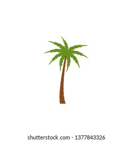 tree palm isolated icon