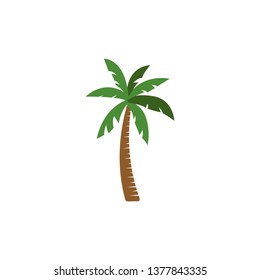 tree palm isolated icon