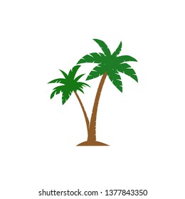 tree palm isolated icon