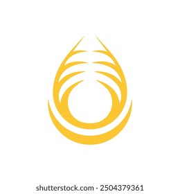 Tree Palm oil illustration design template
