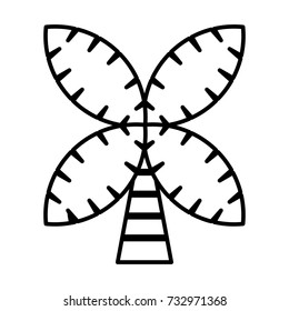 Tree palm symbol