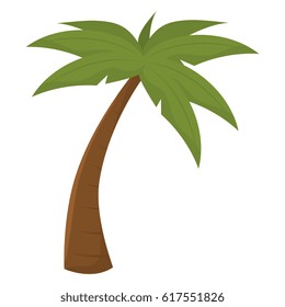 tree palm tropical icon