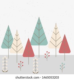 Tree patern, tree print, tree wallpapers for nursery room decoration