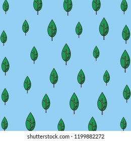 Tree pattern background