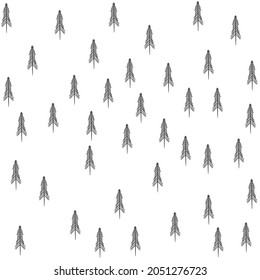 Tree pattern design with two colors fashion style