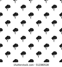 Tree pattern. Simple illustration of tree vector pattern for web
