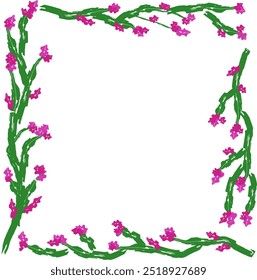 Tree pattern vector background for presentation  