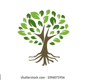 LOGOTIPO DE PERSONAS ÁRBOLES