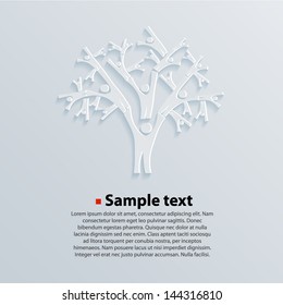 Tree People vector illustration. genealogy