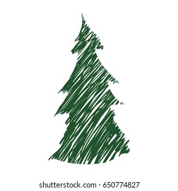 Tree pine christmas