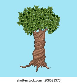 Tree pixel