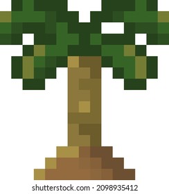 Tree Pixel Art 16x16 Pixel Stock Vector (Royalty Free) 2098935412 ...