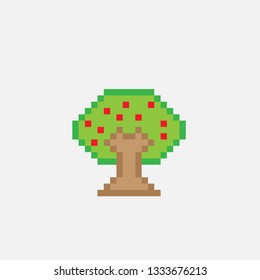 Tree pixel art