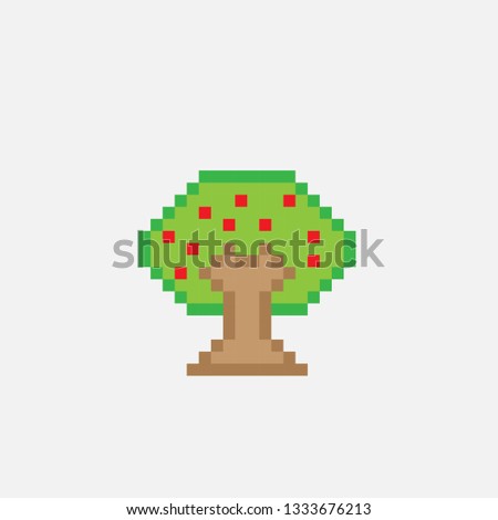 Tree pixel art