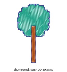 tree pixel foliage ecology design