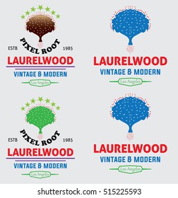 Tree Pixel Logo