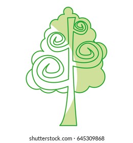 tree plant drawing icon