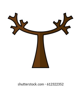 tree plant ecological icon