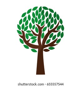 tree plant ecology icon