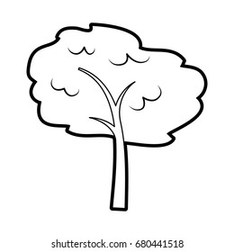 tree plant forest icon
