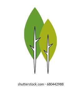 tree plant forest icon