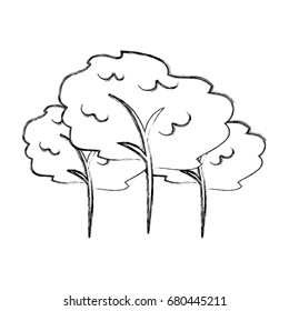 tree plant forest icon