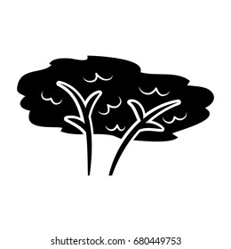 tree plant forest icon
