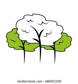 tree plant forest icon