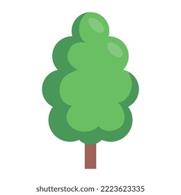 tree plant forest nature icon