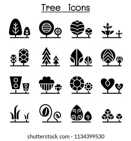 Tree & Plant icon set