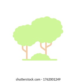 Tree, plant icon. Simple color vector elements of mother earth day icons for ui and ux, website or mobile application