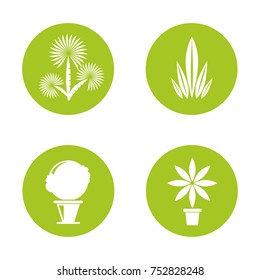 tree and plant icons