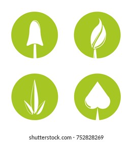 tree and plant icons