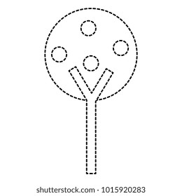tree plant isolated icon
