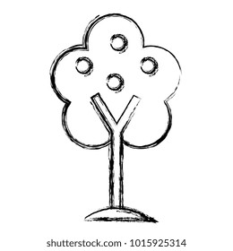 tree plant isolated icon