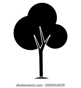 tree plant isolated icon