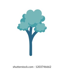 tree plant isolated icon