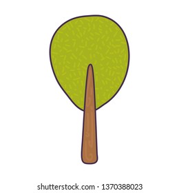 tree plant isolated icon