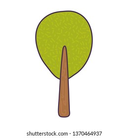 tree plant isolated icon