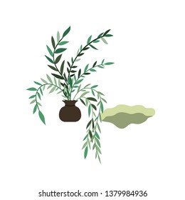 tree to plant isolated icon
