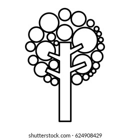 tree plant isolated icon