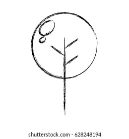 tree plant isolated icon