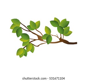 tree plant silhouette isolated icon vector illustration design