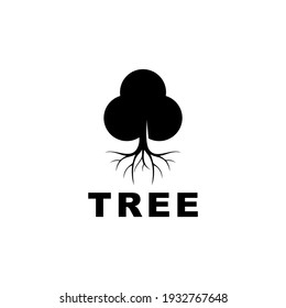 Tree Poker with root logo design