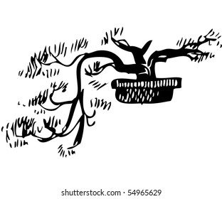 Tree in a pot