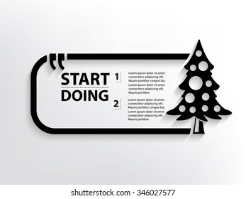 Tree Quotation Mark Speech Bubble,design