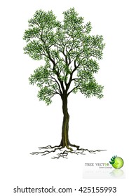 tree with a realistic